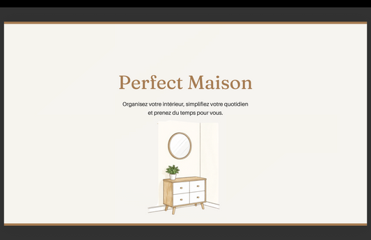 Planner Maison Organisée & Bien-être | PDF Téléchargeable